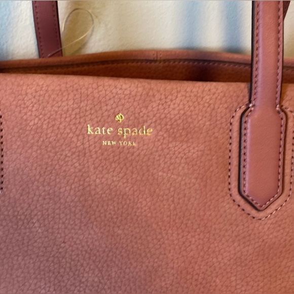 Kate Spade Suede Tote!! Gorgeous bag!!! - Picture 2 of 8